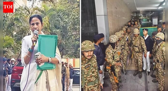 Is this the ED's work? Searches at I-PAC office & director's home; West Bengal CM Mamata Banerjee follows with DGP, CP in tow | Kolkata News