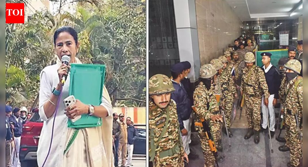Is this the ED's work? Searches at I-PAC office & director's home; West Bengal CM Mamata Banerjee follows with DGP, CP in tow | Kolkata News