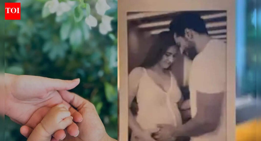 Katrina Kaif and Vicky Kaushal announce baby boy's name, drop FIRST glimpse, here's what 'Vihaan' means - PIC INSIDE | Hindi Movie News