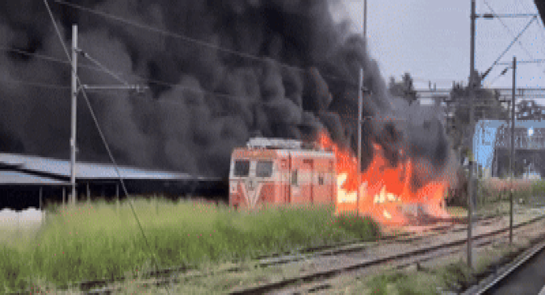 Kerala: Fire erupts at Thrissur railway station; hundreds of two-wheelers gutted, shed damaged | Kochi News
