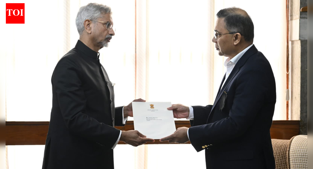 Khaleda Zia funeral: EAM Jaishankar meets BNP’s Tarique Rahman in Dhaka; hands PM Modi’s condolence letter | India News