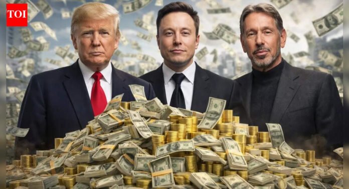 Larry Ellison, Elon Musk, Donald Trump & more: How world’s richest 500 people added a whopping $2.2 trillion to their wealth in 2025