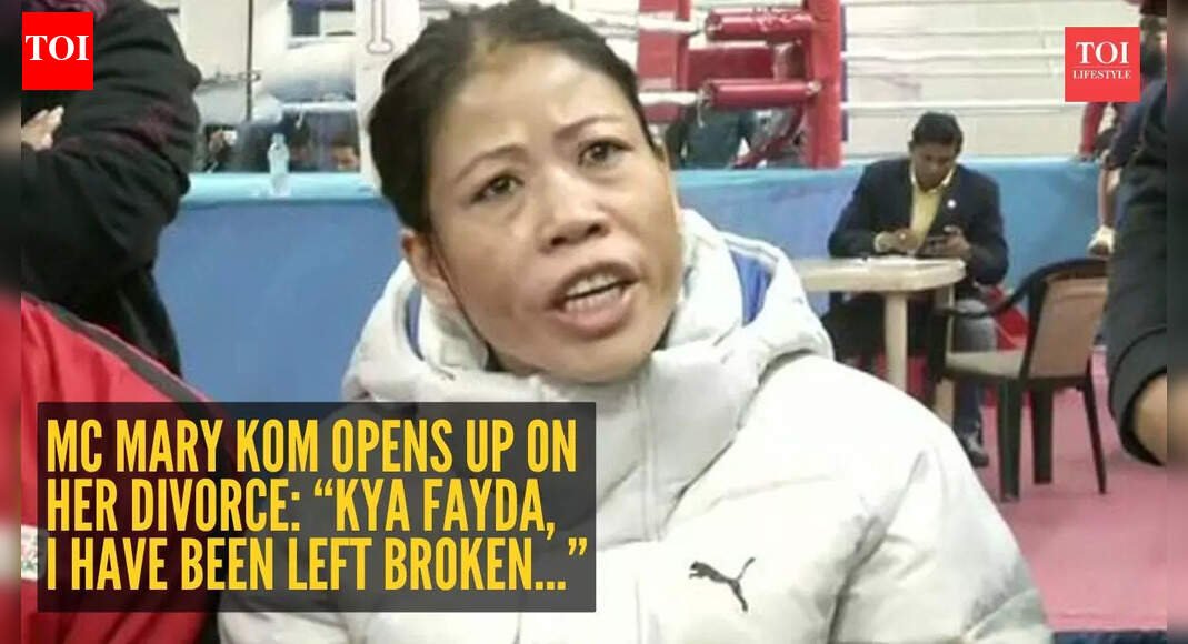 MC Mary Kom reveals why she divorced Onler Kom after over 20 years of marriage: "My life is one long boxing bout"