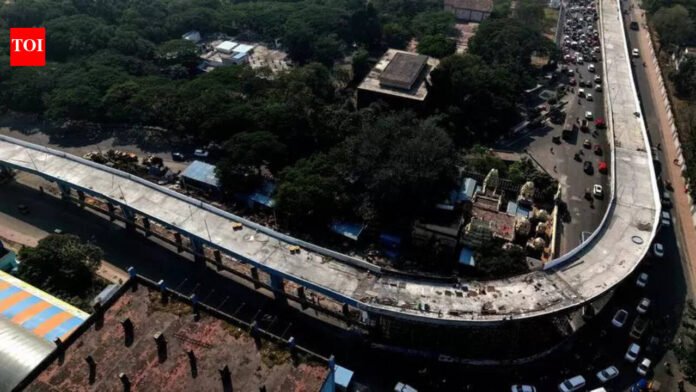 Madhya Kailash flyover set to open in first week of Feb | Chennai News