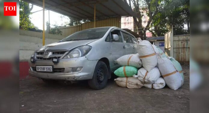 Maharashtra: Interstate drugs racket busted, 1 held with 638kg ganja worth Rs 2 crore | Mumbai News