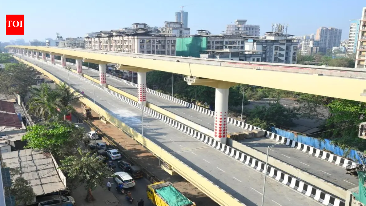 Maharashtra’s Mira–Bhayander flyover sparks debate over lane narrowing; MMRDA says design is planned | Mumbai News