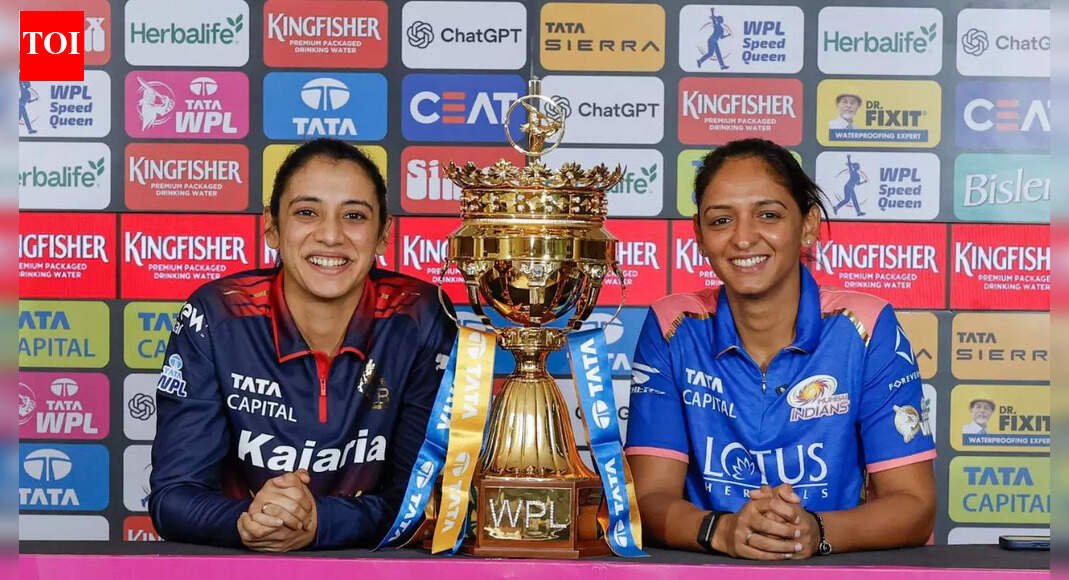 Mumbai Indians 0/0 in 0.0 Overs | Mumbai Indians Women vs Royal Challengers Bengaluru Women, WPL 2026 Live Score: RCB skipper Smriti Mandhana wins toss, opts to bowl against MI