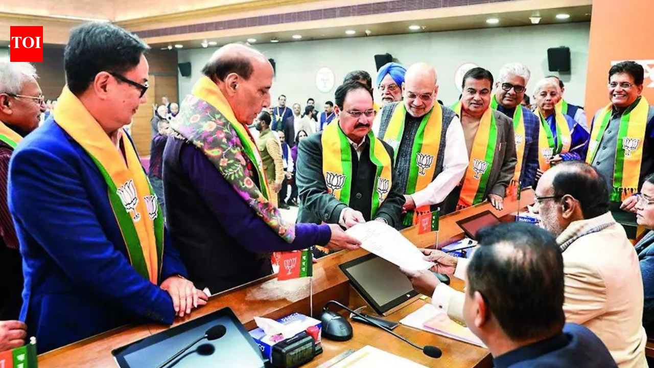 Nitin Nabin sole candidate in fray for BJP president’s post, all set to take over today | India News