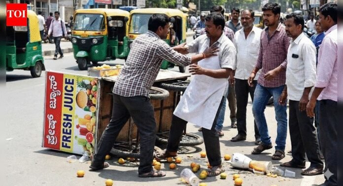 Pineapple or Mosambi? Juice vendor assaulted, confined in Bengaluru; ‘wrong juice’ blamed for wife's miscarriage | Bengaluru News