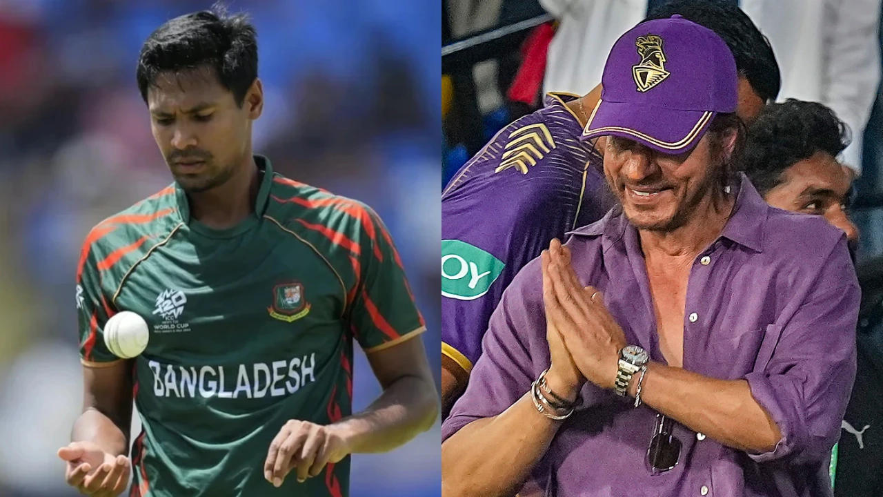 Political Row Erupts Over KKR’s Mustafizur Rahman Signing, Shah Rukh Khan Under Fire