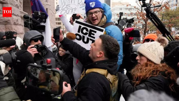 'Ripped limb from limb’: January 6 rioter Jake Lang claims he was ‘lynched’ during clash with anti‑ICE protesters in Minneapolis — watch