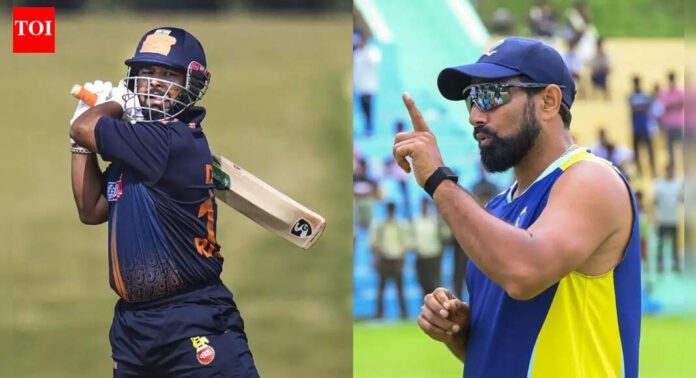 Rishabh Pant retains place, Mohammad Shami ignored: India announce team for New Zealand ODIs; see full squad | Cricket News