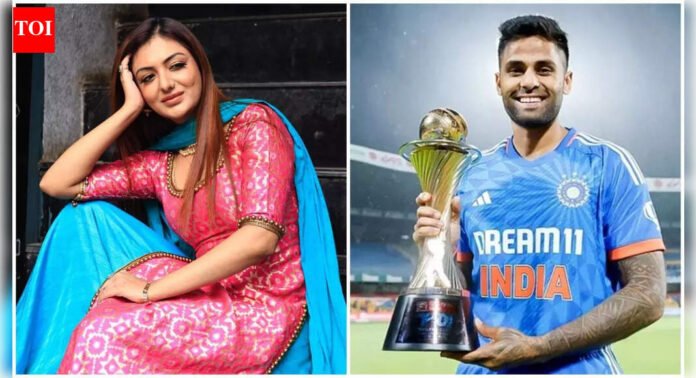 Rs 100 crore defamation case filed against Khushi Mukherjee over claims that Suryakumar Yadav ‘used to message her a lot’ |