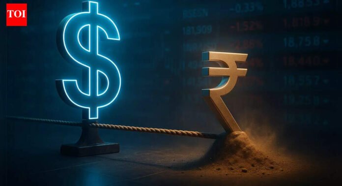 Rupee at 90: Currency falls 5 paise in early trade; reaches 90.23 against US dollar
