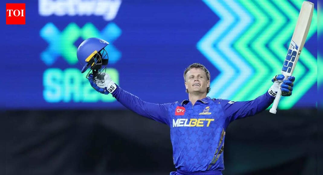 Ryan Rickelton’s record ton powers MI Cape Town past Joburg Super Kings | Cricket News