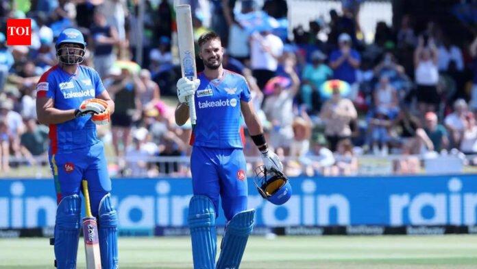 SA20: Centurion Aiden Markram lifts Durban's Super Giants back into playoff race | Cricket News