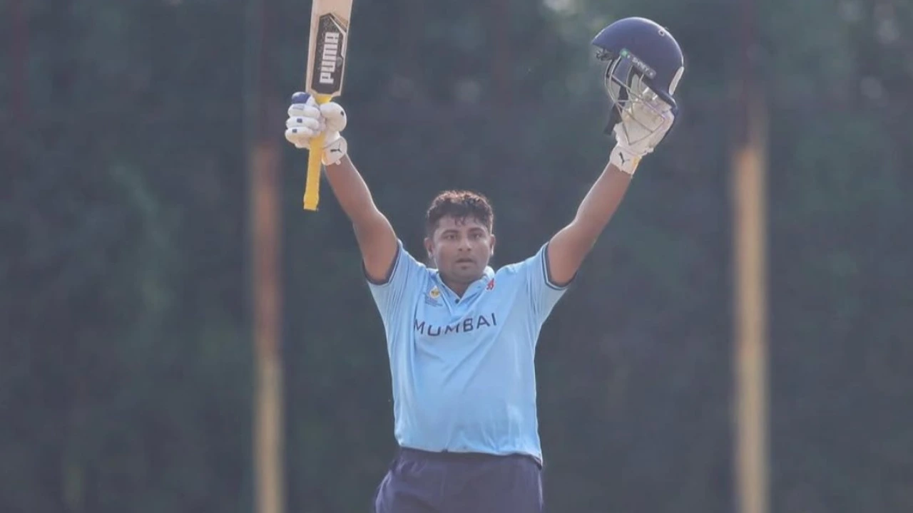 Sarfaraz Khan scripts world record in Vijay Hazare Trophy as he destroys Punjab attack