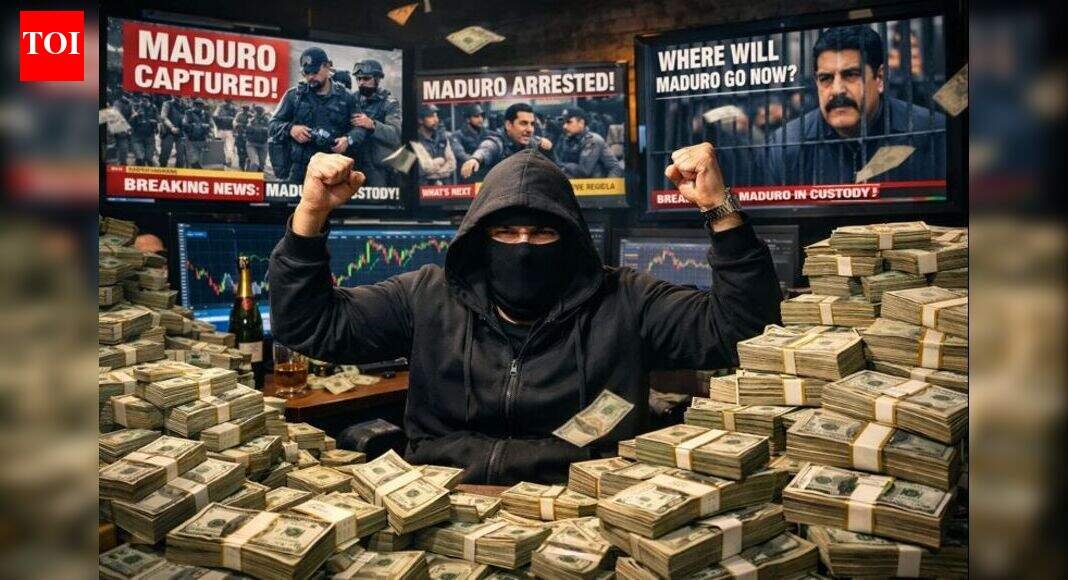 Suspicious timing! Mystery trader makes $436,000 predicting Maduro’s capture by US – did the bettor have access to classified information?