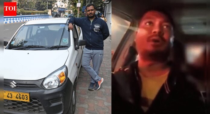 'Take care of yourself, your Ma': Kolkata cabby ensures drunk passenger reaches home safely on Christmas-eve; says it was 'basic humanity' - watch | Kolkata News