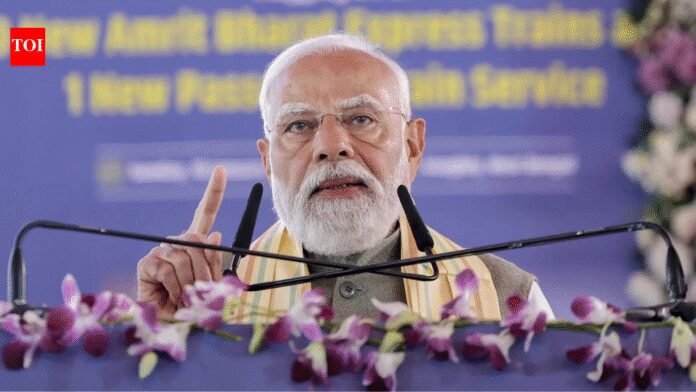 Tamil Nadu polls: PM Modi says state ready to bid farewell to ‘corrupt’ DMK; Stalin hits back | India News