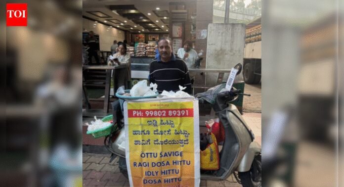 The quiet legend of Lalbagh: Meet the Bengaluru dosa seller who turns batter into dreams | Bengaluru News