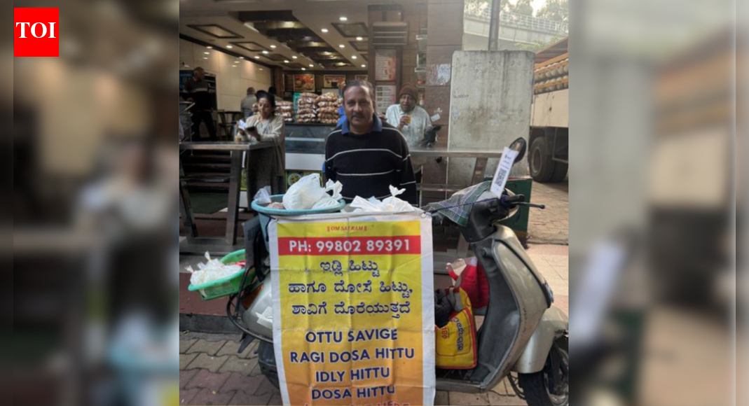 The quiet legend of Lalbagh: Meet the Bengaluru dosa seller who turns batter into dreams | Bengaluru News