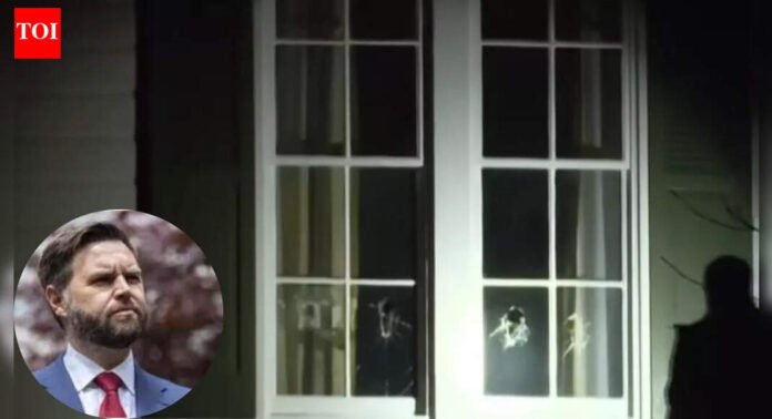 US VP JD Vance's house attacked: Windows smashed at Ohio residence; suspect in custody