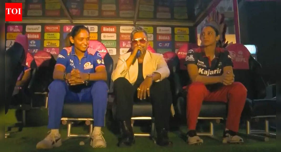 Uncomfortable! Honey Singh’s WPL opening ceremony entry catches Smriti Mandhana, Harmanpreet Kaur off-guard – Watch | Cricket News
