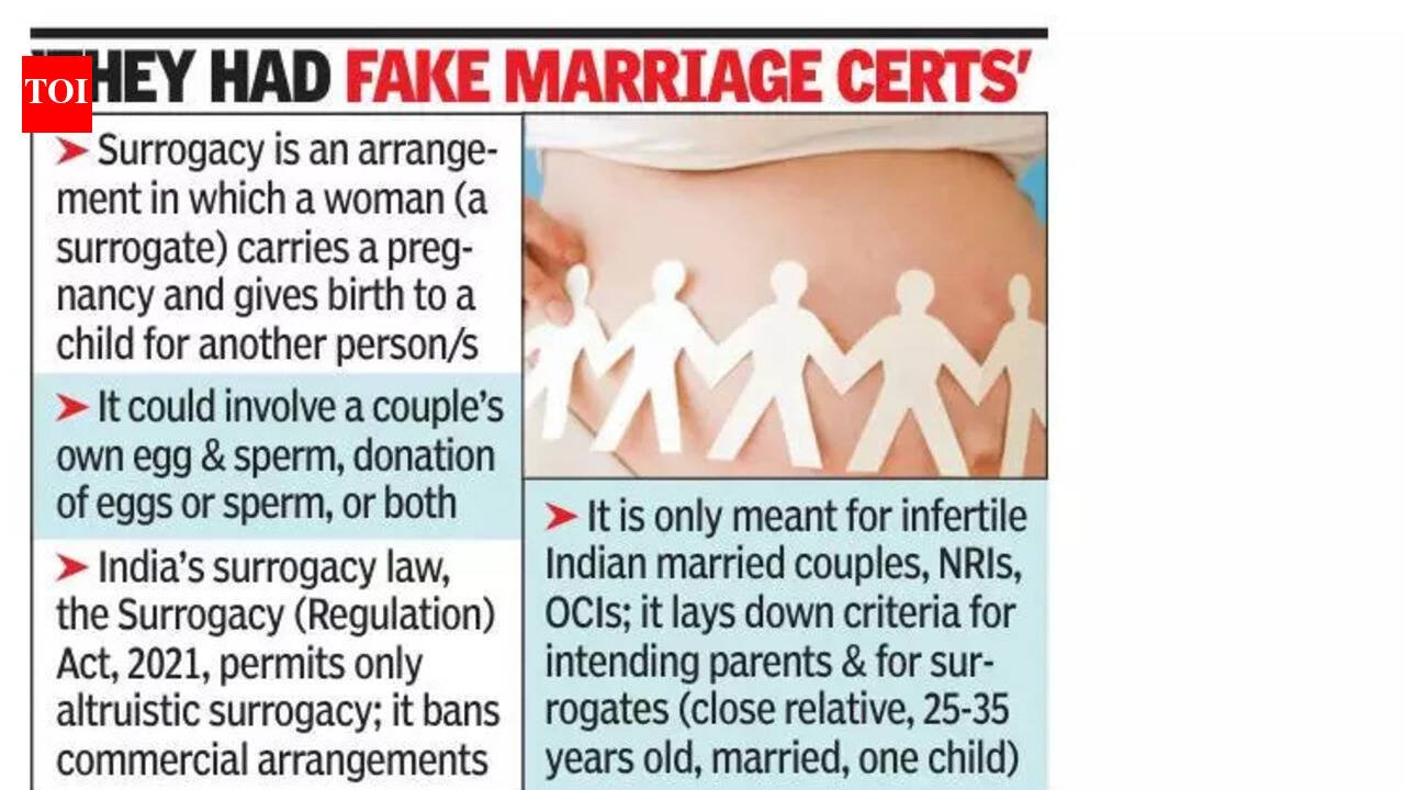 Unwed egg donors: Mumbai police bust international surrogacy racket | Mumbai News