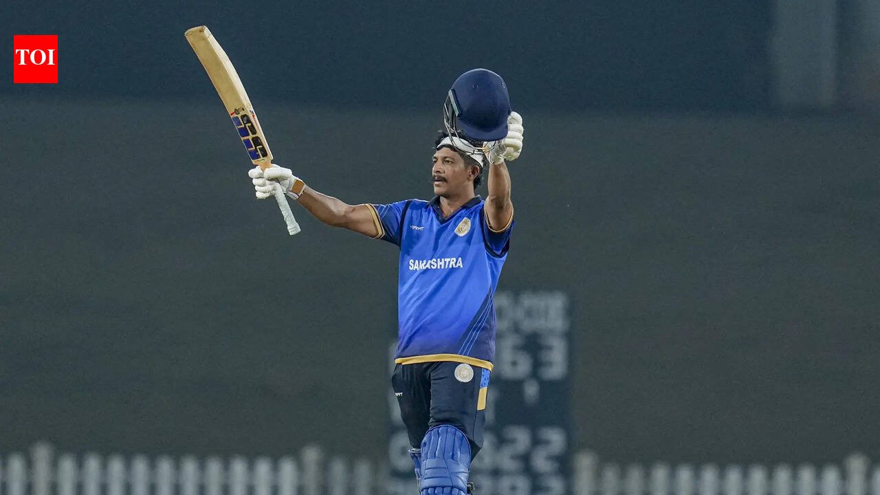 Vishvaraj Jadeja's unbeaten 165 powers Saurashtra into Vijay Hazare Trophy final | Cricket News