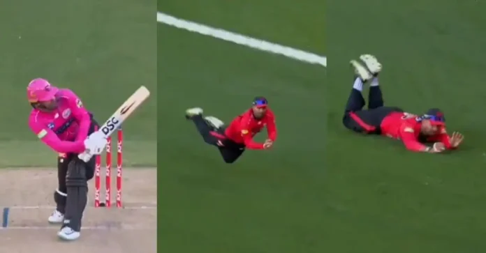 WATCH: Hassan Khan plucks a screamer to dismiss Moises Henriques in BBL