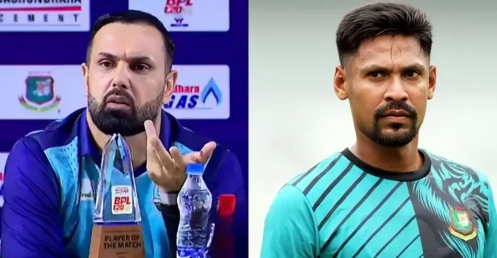 WATCH: Mohammad Nabi gets visibly irritated by question on Mustafizur Rahman’s IPL 2026 saga