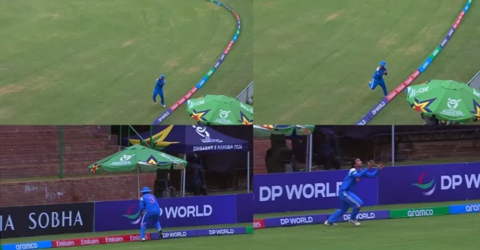 WATCH: Vaibhav Suryavanshi plucks a stunning catch during IND vs BAN clash at U19 World Cup 2026
