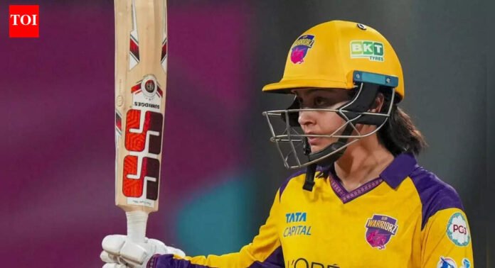WPL: Day after being retired out, Harleen Deol guides UP Warriorz to victory | Cricket News