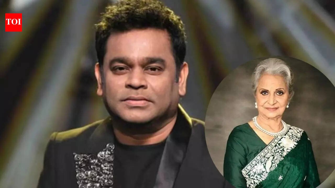 Waheeda Rahman reacts to AR Rahman's 'communal' remark: 'Apni shaanti se raho, yeh mulk hai humaara' |