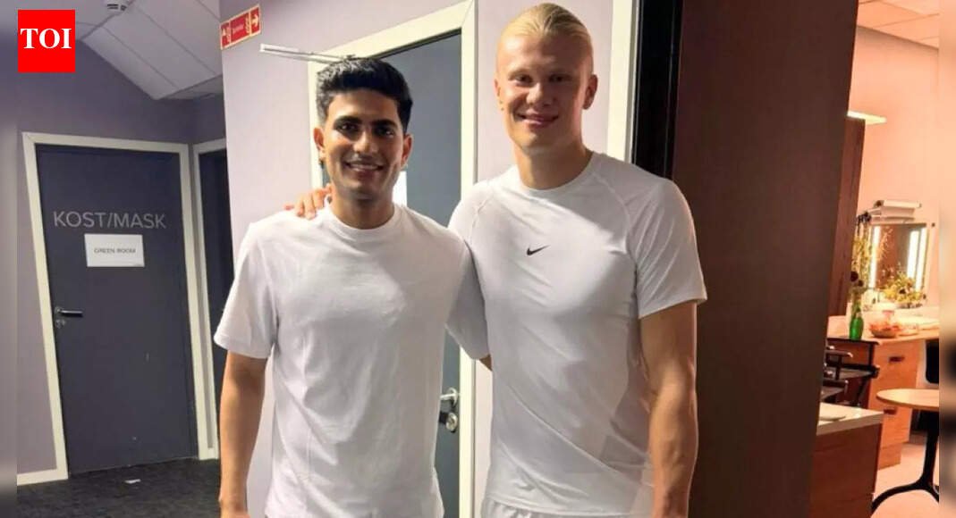 Who is Erling Haaland? Premier League footballer's pic with Team India batter Shubman Gill goes viral | Cricket News