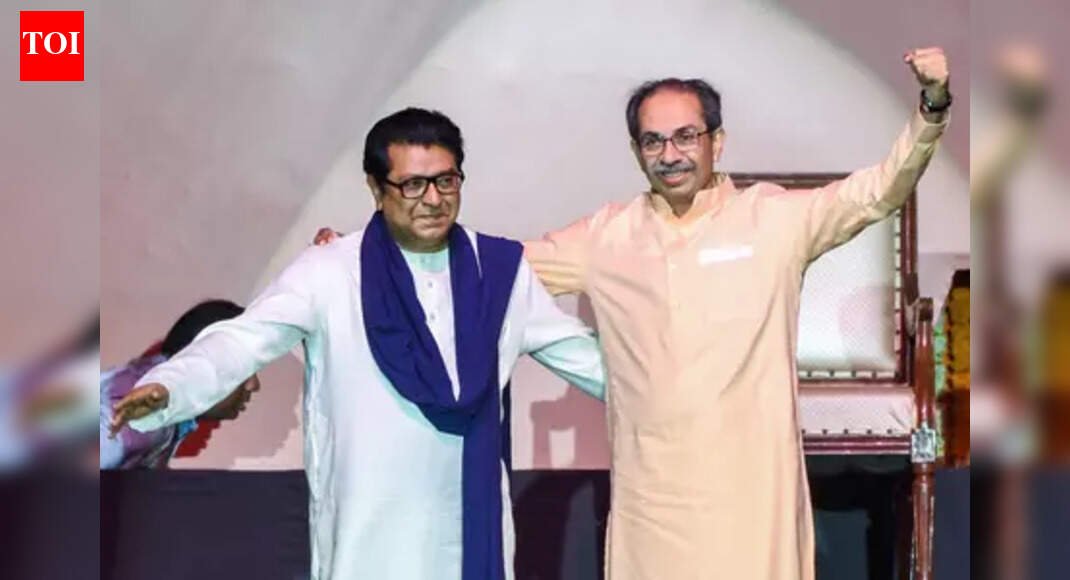 ‘Will never part ways’: Uddhav Thackeray after reunion with cousin Raj; Sena (UBT)-MNS to contest BMC polls as allies | Mumbai News