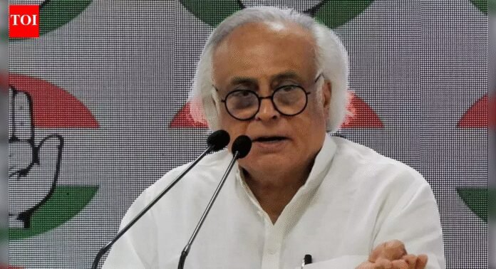 'Yogi-Modi trouble-engine govt is so rattled by questions': Jairam Ramesh condemns police's lathi charge on NSUI's 'Save MGNREGA' protest | India News