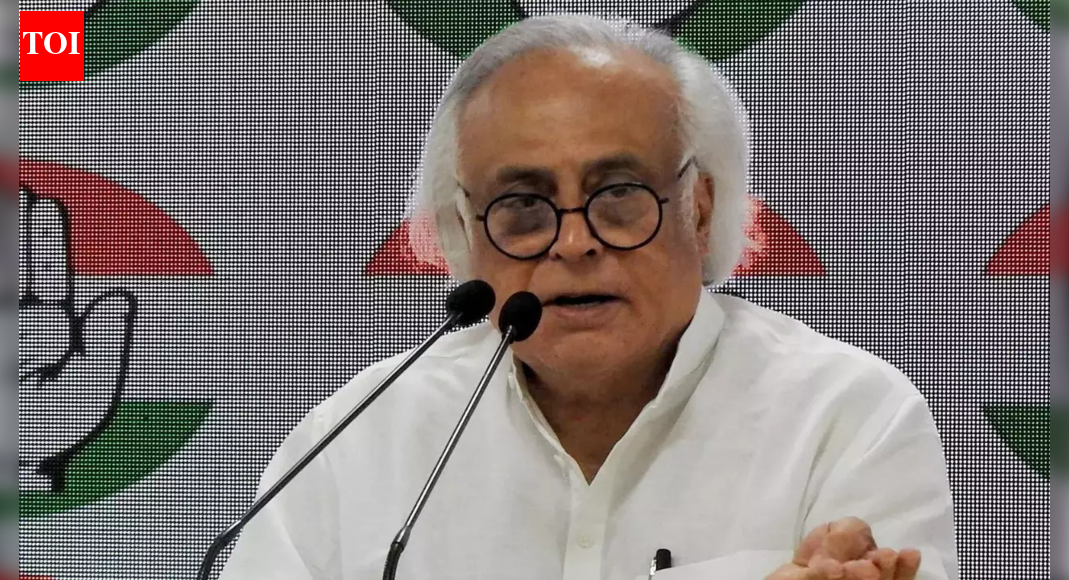 'Yogi-Modi trouble-engine govt is so rattled by questions': Jairam Ramesh condemns police's lathi charge on NSUI's 'Save MGNREGA' protest | India News