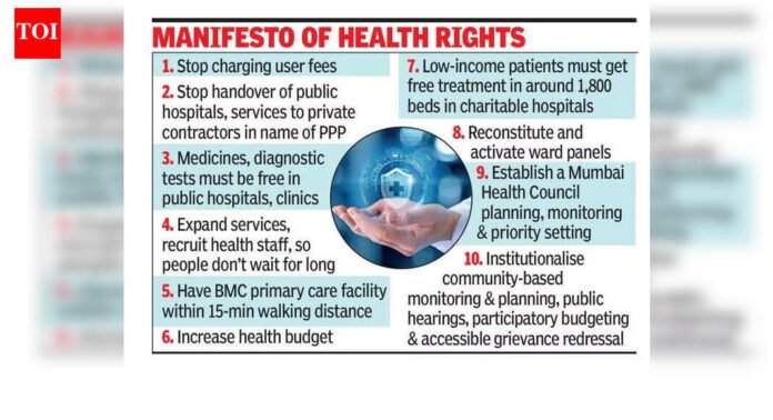 ‘BMC should raise health spend, end privatisation in public healthcare’ | Mumbai News