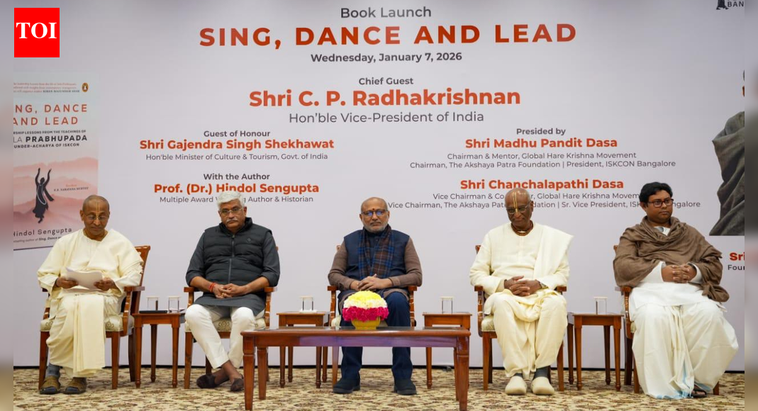 ‘Democratic institutions thrive on trust, not procedure alone’: VP Radhakrishnan | India News