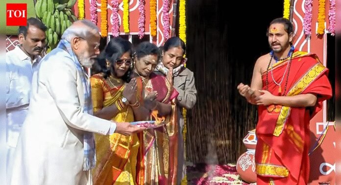 ‘Happiness & prosperity’: PM Modi wishes Makar Sankranti, Magh Bihu; celebrates Pongal in Delhi | India News