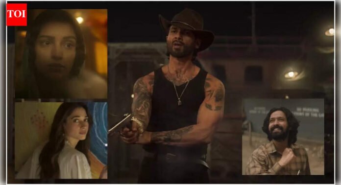 ‘O'Romeo’ teaser out: Shahid Kapoor risks everything for Triptii Dimri in stormy love saga | Hindi Movie News