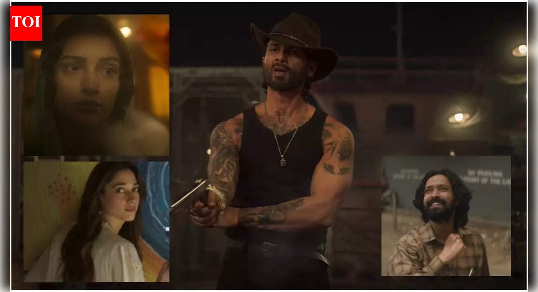 ‘O'Romeo’ teaser out: Shahid Kapoor risks everything for Triptii Dimri in stormy love saga | Hindi Movie News