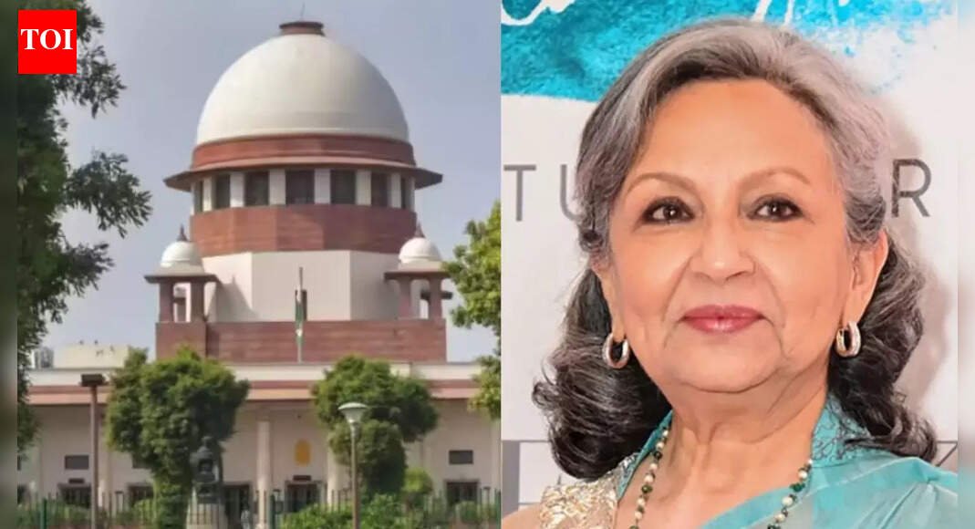 ‘Removed from reality’: SC pushes back on Sharmila Tagore’s plea in stray dogs case — what court said | India News