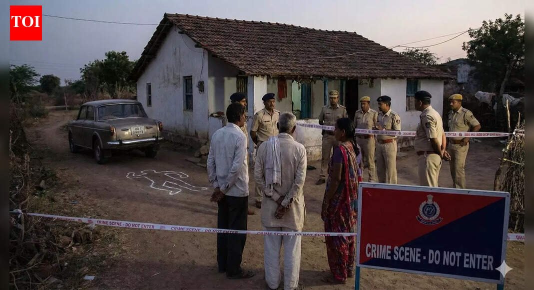 ‘Struck him repeatedly on head, face with hammer’: Wife, her lover butcher man in UP | Meerut News
