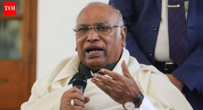 ‘Swings like a wild pendulum’: Mallikarjun Kharge targets Modi government’s foreign policy; flags China outreach, Donald Trump remarks | India News