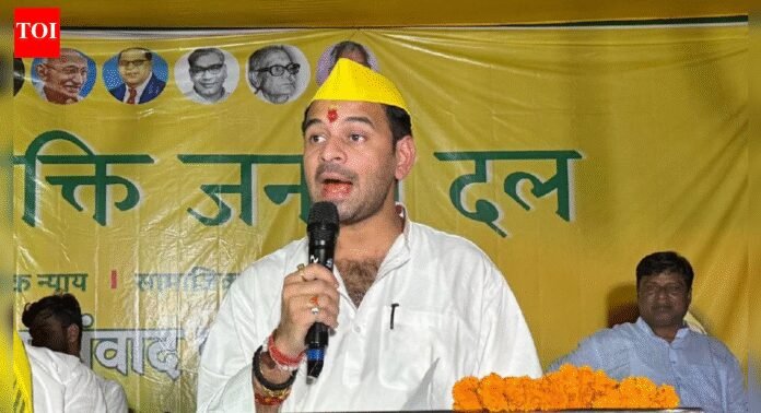 ‘They were like brothers’: Tej Pratap Yadav pitches Bharat Ratna for Lalu, Nitish; watch | India News