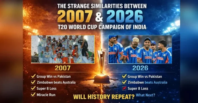 2007 reloaded? How Team India’s T20 World Cup 2026 campaign mirrors a legendary comeback