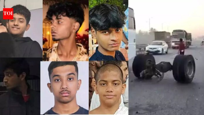 6 students killed in horrific multi-vehicle collision in Bengaluru: Parents were in the dark about kids’ pre-dawn drive plan | Bengaluru News